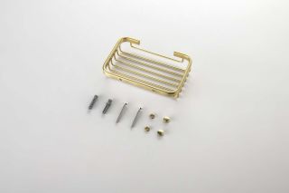 Мыльница решетка Aquatek AQ4946BG шлифованное золото